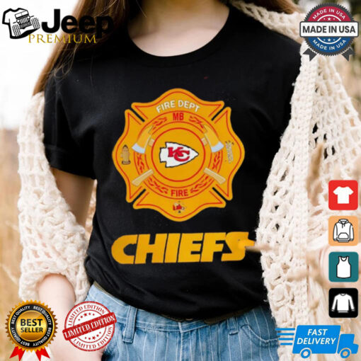 Kansas City Chiefs shirt Firefighter Appreciation  logo