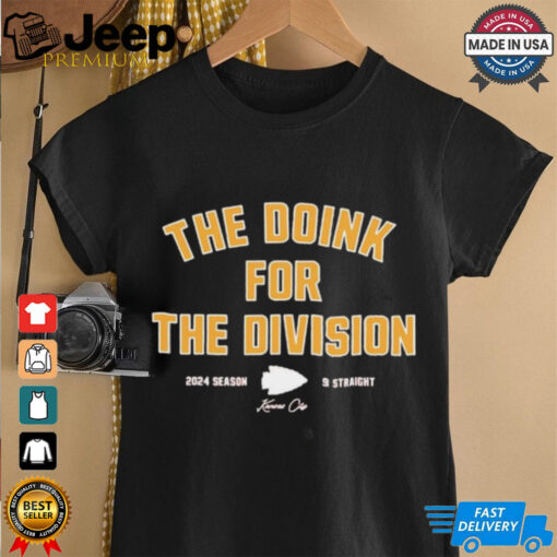 Kansas City Chiefs the doink for the division 2024 season 9 straight shirt