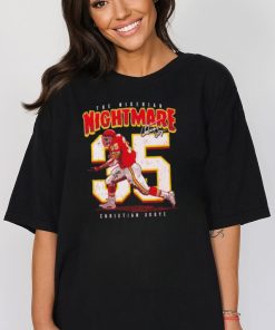 Kansas City Chiefs the nigerian nightmare Christian Okoye signature shirt