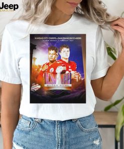 Kansas City Chiefs vs San Francisco 49ers Patrick Mahomes vs Brock Purdy super bowl LVIII shirt