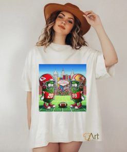 Kansas City Chiefs vs San Francisco 49ers matchup pickle shirt