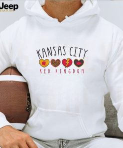 Kansas City Red Kingdom Love Heart Shirt