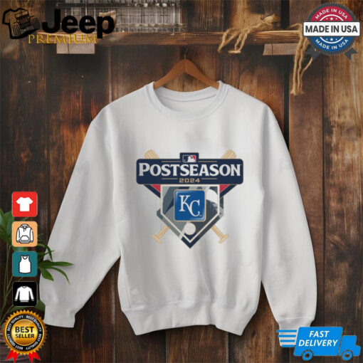 Kansas City Royals 2024 MLB Postseason logo t shirt