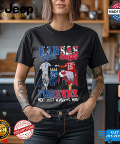 Kansas City Royals Bobby Witt Jr. Kansas City Chiefs Patrick Mahomes Stars Forever Not Just When We Win T shirt