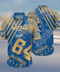 Kansas City Royals MLB Custom Number And Name Luau New Beach Hawaiian Shirt Gift For Fans