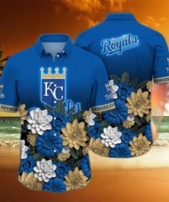 Kansas City Royals MLB Flower Hawaii Shirt And Tshirt For Fans