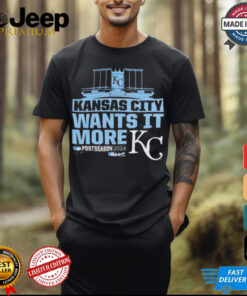 Kansas City Royals MLB Wants It More Postseason 2024 t shirt