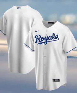 Kansas City Royals Nike Official Replica Home Jersey Mens