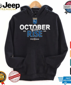 Kansas City Royals October rise 2024 Postseason shirt