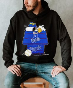 Kansas City Royals Snoopy And Woodstock The Peanuts Baseball shirt