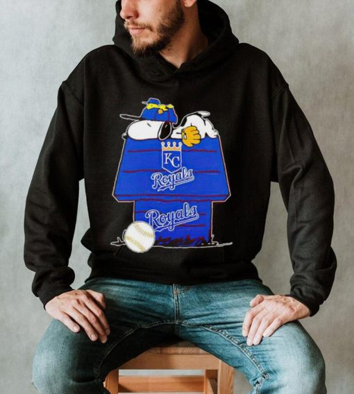 Kansas City Royals Snoopy And Woodstock The Peanuts Baseball shirt