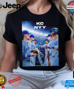 Kansas City Royals vs New York Yankees 2024 MLB Playoff AL poster shirt