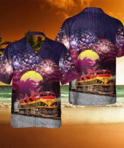 Kansas City Southern Railway KCS 3999 EMD SD70ACe, 4th Of July Hawaiian Shirt