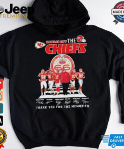 Kansas City The Chiefs Team 66 Years 1959 2025 Thank You Shirt