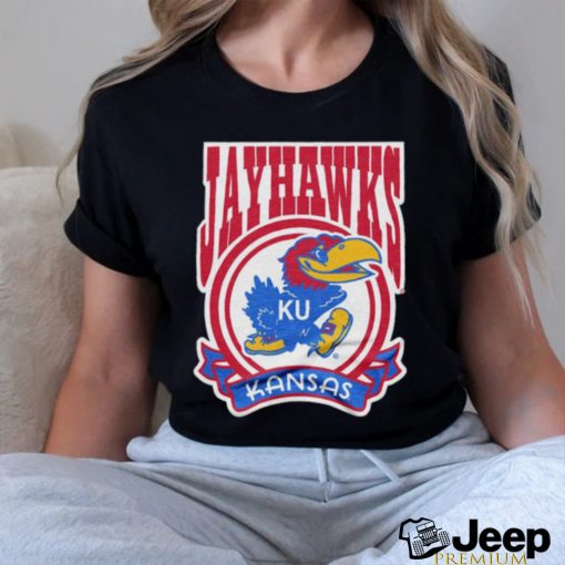 Kansas Jayhawks Cola Design Royal shirt