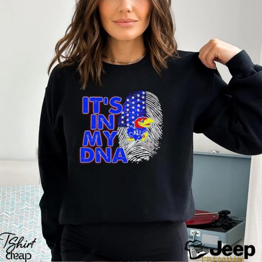 Kansas Jayhawks It’s In My DNA Fingerprint shirt