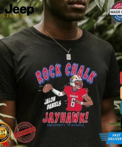 Kansas Jayhawks Jalon Daniels Rock Chalk Shirt