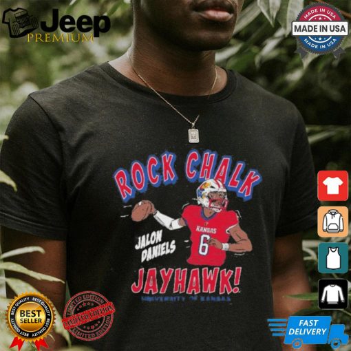 Kansas Jayhawks Jalon Daniels Rock Chalk Shirt