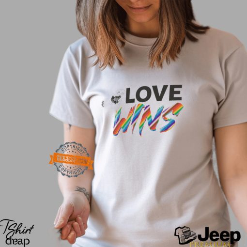 Kansas Jayhawks Pride Love Wins 2024 Shirt