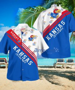 Kansas Jayhawks Standard Paradise Tropical Hawaiian Shirt