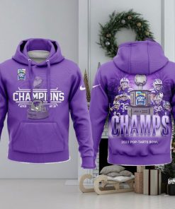 Kansas State Wildcats 2023 Pop tarts Bowl Champions Hoodie