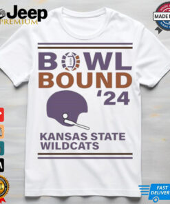 Kansas State Wildcats 2024 Bowl Bound Helmet Shirt