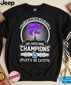 Kansas State Wildcats Pop Tarts Bowl Champions 2023 let’s go Cats shirt