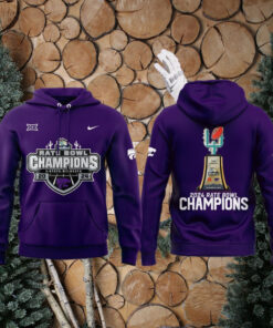 Kansas State Wildcats Rate Bowl Champions 2024 Limtied Edition Purple Hoodie