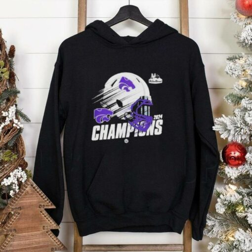 Kansas State Wildcats Rate Bowl Game Champions 2024 Helmet Logo NCAAF Bowl Games 2024 2025 T Shirts