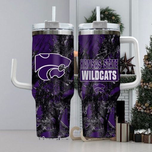 Kansas State Wildcats Realtree Hunting 40oz Tumbler