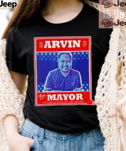 Kapu Coffee Arvin for Mayor no limp lumpia will be served shirt