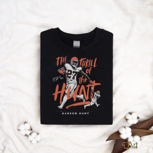 Kareem Hunt The Thrill Of The Hunt T Shirt