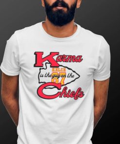 Karma Is The Guy On The Chiefs Travis Kelce 87 Shirt