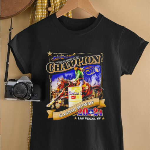 Kassie Mowry Prorodeo Barrel Racing Champion 2024 shirt