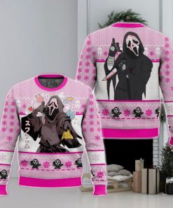 Kawai Ghostface Ugly Sweater