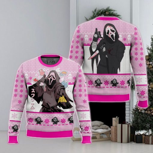 Kawai Ghostface Ugly Sweater