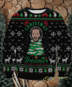 Keanu Reeves Christmas Funny Ugly Sweater