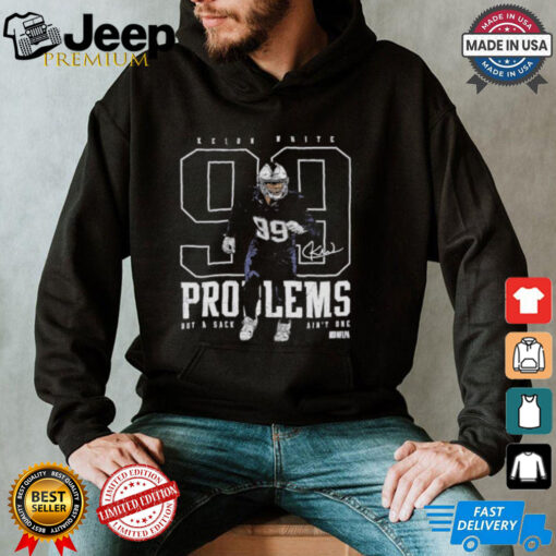 Keion white new england 99 problems signature shirt