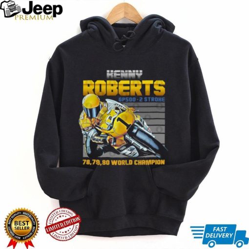 Kenny Roberts Champion 70s Retro T Shirt