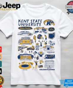 Kent State Golden Flashes Vive La Fete Impressions Artwork shirt