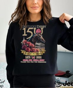 Kentucky Derby 150 Run For The Roses 1875 2024 Thank You For The Memories T Shirt