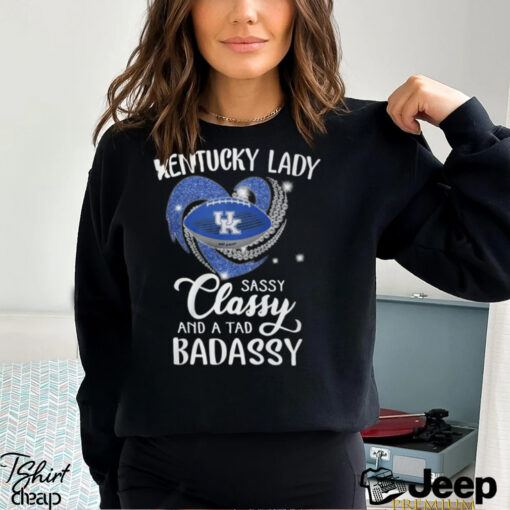 Kentucky Laydy Sassy Classy And A Tad Badassy Shirt