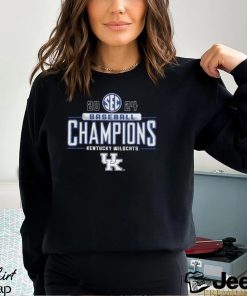 Kentucky Wildcats 2024 SEC East Baseball Regular Season Champions Locker Room Shirt