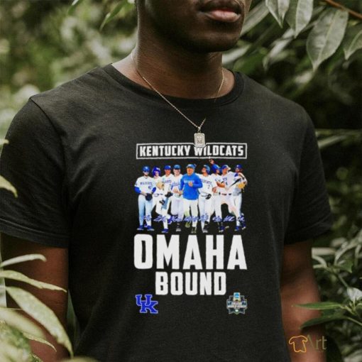 Kentucky Wildcats Omaha Bound signature shirt