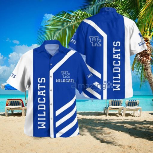 Kentucky Wildcats Short Sleeve Button Down Tropical Hawaiian Shirt Limited Edition