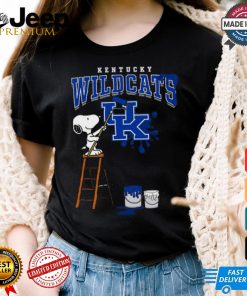 Kentucky Wildcats Snoopy Painting Shirt