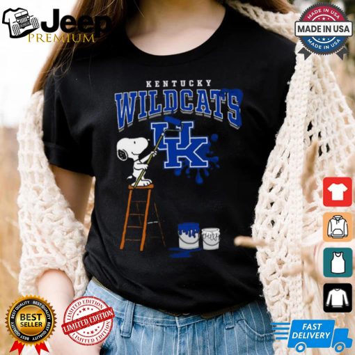 Kentucky Wildcats Snoopy Painting Shirt