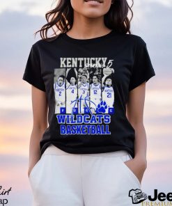 Kentucky Wildcats basketball starting 5 players shirt