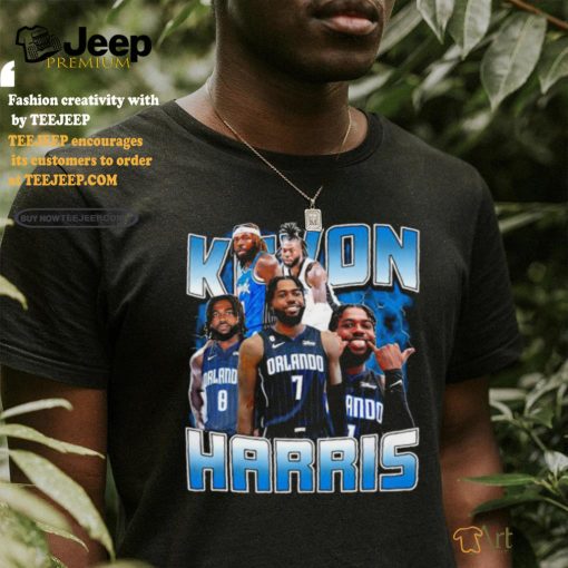 Kevon Harris basketball player lightning vintage shirt