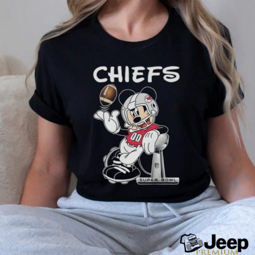 Kids Mickey Mouse Kansas City Chiefs Kids T shirt